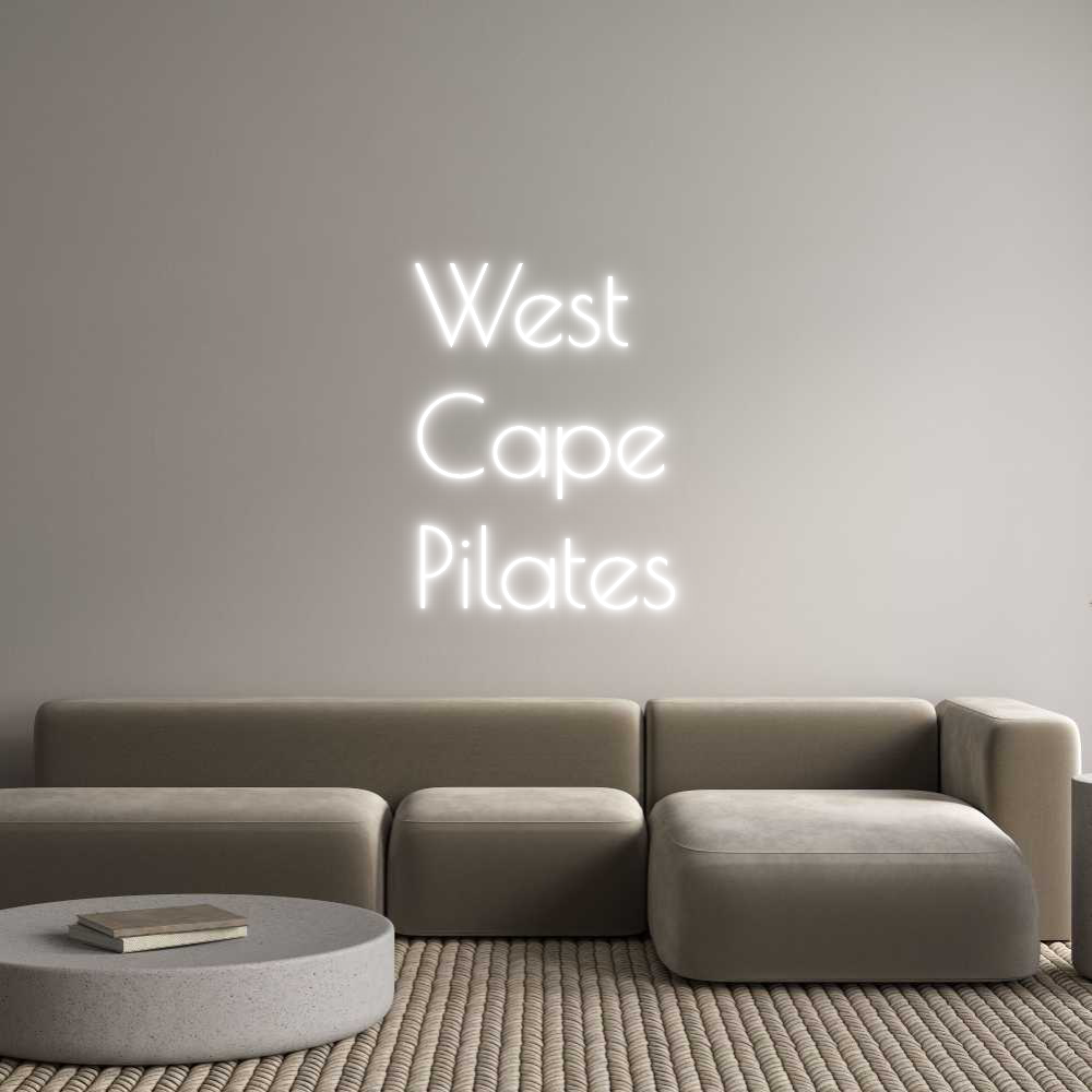 Custom Neon Text- West
Cape
P...
