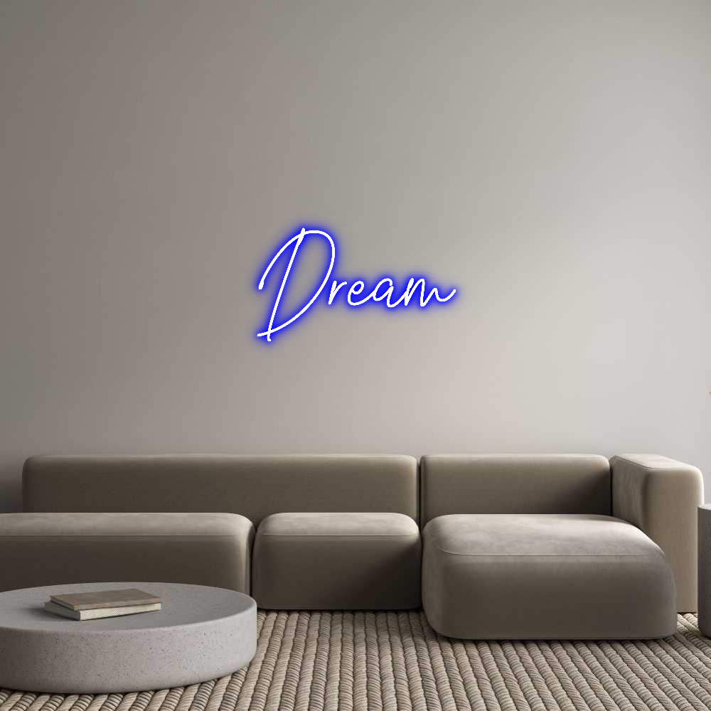 Custom Neon Text - Dream
