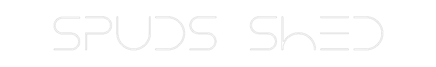 Custom Neon Text- Spuds shed