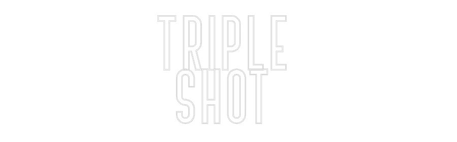 Custom Neon Text - Triple 
shot