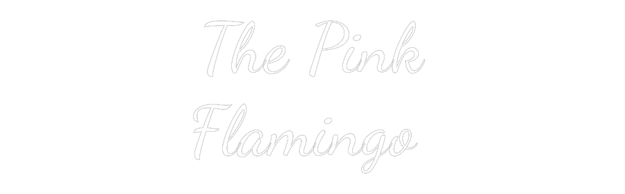 Custom Neon Text - The Pink
Fla...