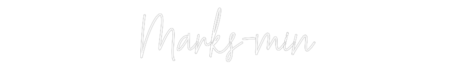 Custom Neon Text - Marks-min