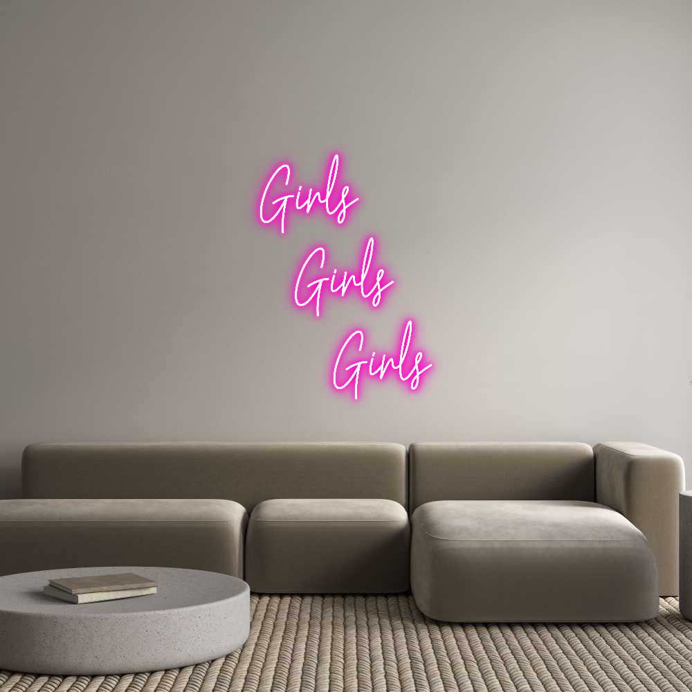 Custom Neon Text- Girls
   Gir...