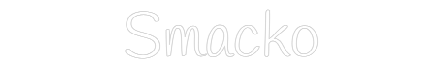 Custom Neon Text - Smacko