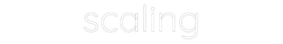 Custom Neon Text - scaling