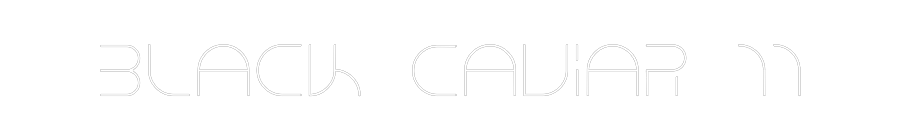 Custom Neon Text - Black Caviar 11