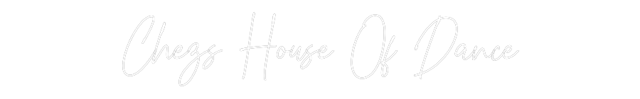 Custom Neon Text - Chezs House O...