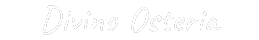 Custom Neon Text - Divino Osteria