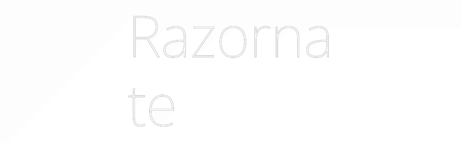Custom Neon Text - Razorna
te