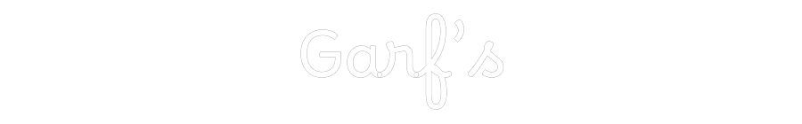 Custom Neon Text - Garf’s