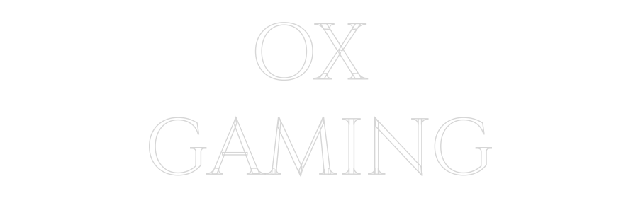 Custom Neon Text - OX 
GAMING