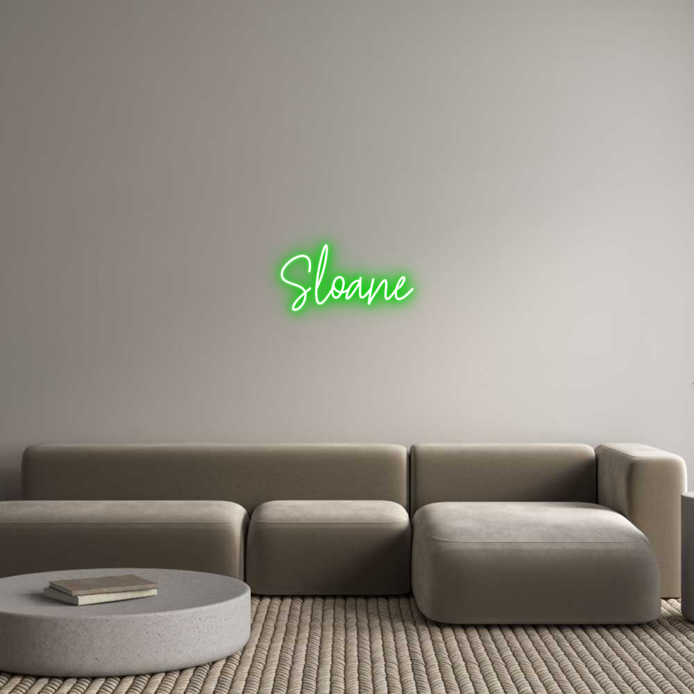 Custom Neon Text - Sloane