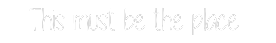 Custom Neon Text- This must be ...