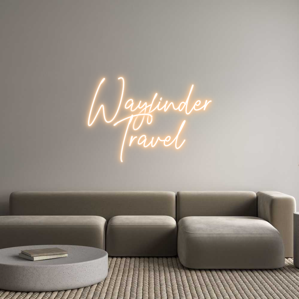 Custom Neon Text - Wayfinder
Tr...