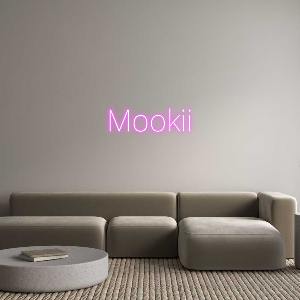 Custom Neon Text - Mookii