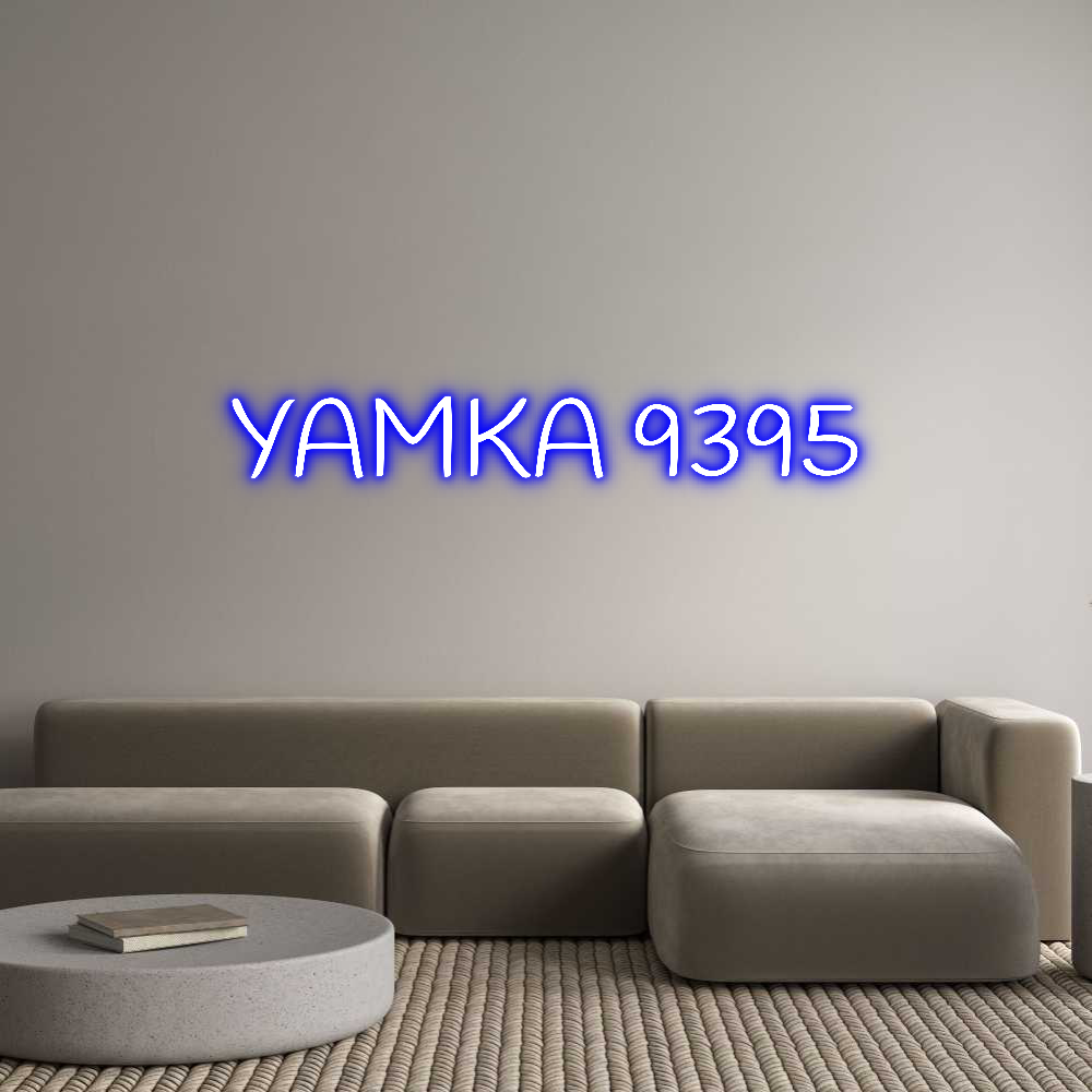 Custom Neon Text - YAMKA 9395