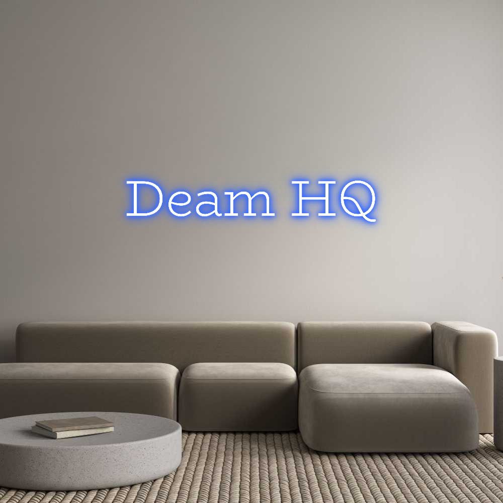 Custom Neon Text - Deam HQ