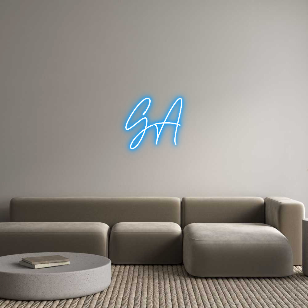 Custom Neon Text - GA