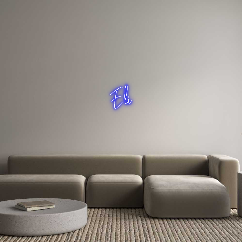 Custom Neon Text - Eli