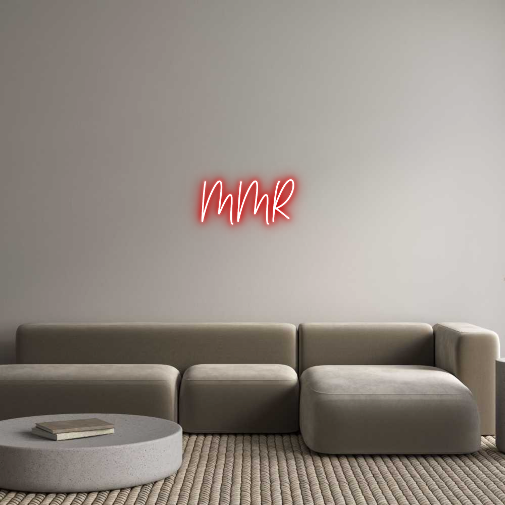 Custom Neon Text - MMR