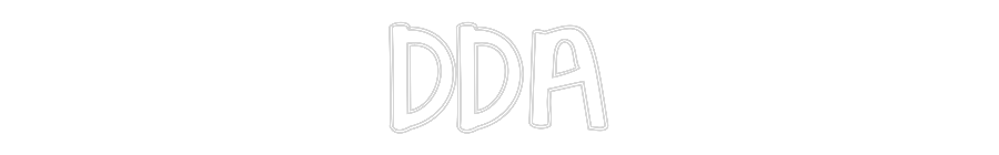 Custom Neon Text- DDA