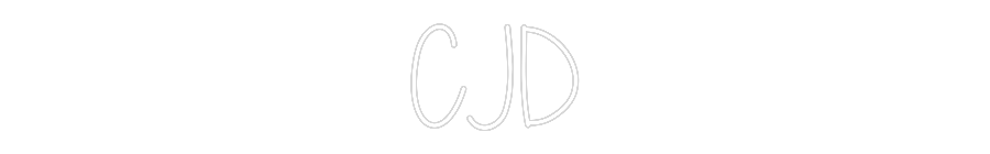 Custom Neon Text - CJD