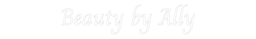 Custom Neon Text - Beauty by Ally