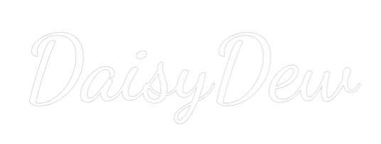 Custom Neon Text - DaisyDew