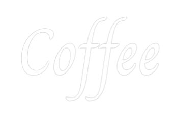 Custom Neon Text - Coffee
