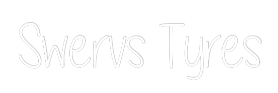 Custom Neon Text - Swervs Tyres