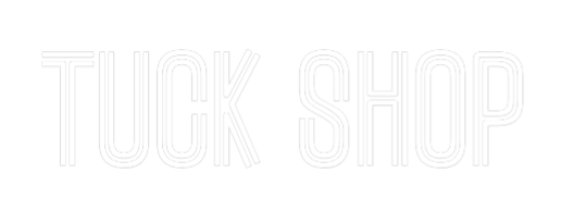 Custom Neon Text - Tuck Shop