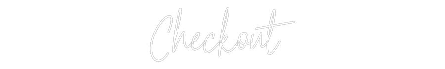 Custom Neon Text - Checkout
