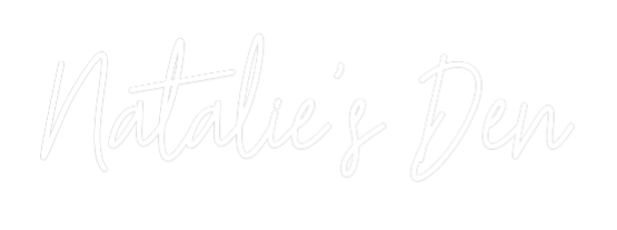 Custom Neon Text - Natalie's Den