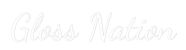 Custom Neon Text - Gloss Nation