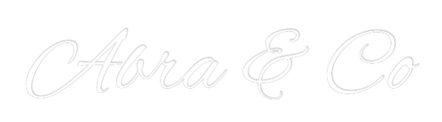 Custom Neon Text - Abra & Co