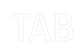 Custom Neon Text - TAB
