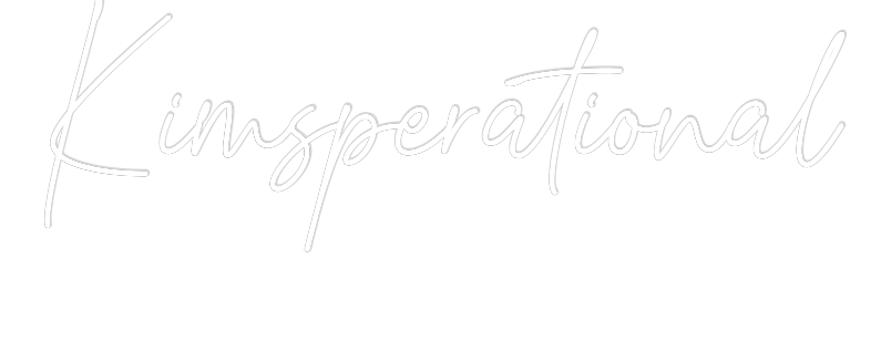 Custom Neon Text - Kimsperational