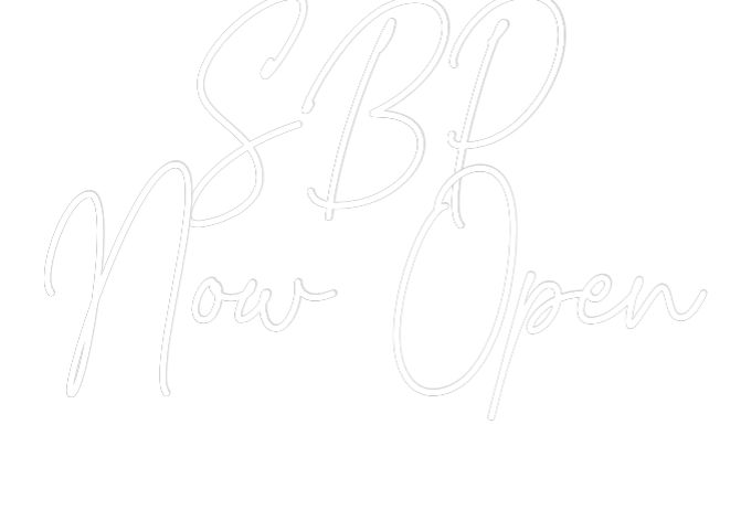 Custom Neon Text - SBP 
Now Open