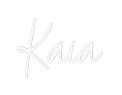 Custom Neon Text - Kaia