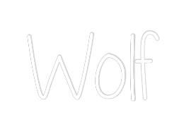 Custom Neon Text - Wolf