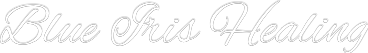 Custom Neon Text - Blue Iris Hea...