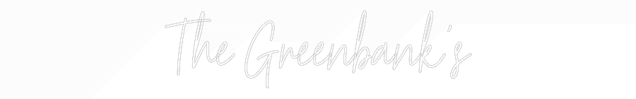 Custom Neon Text - The Greenbank's