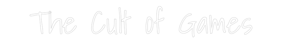 Custom Neon Text - The Cult of G...