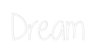 Custom Neon Text - Dream