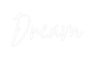 Custom Neon Text - Dream