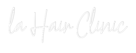 Custom Neon Text - la Hair Clinic