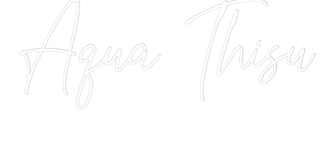 Custom Neon Text - Aqua Thisu