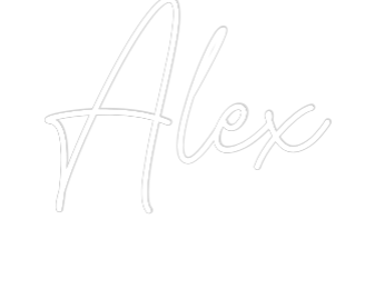Custom Neon Text - Alex