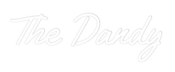 Custom Neon Text - The Dandy