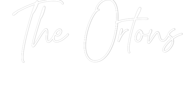 Custom Neon Text - The Ortons